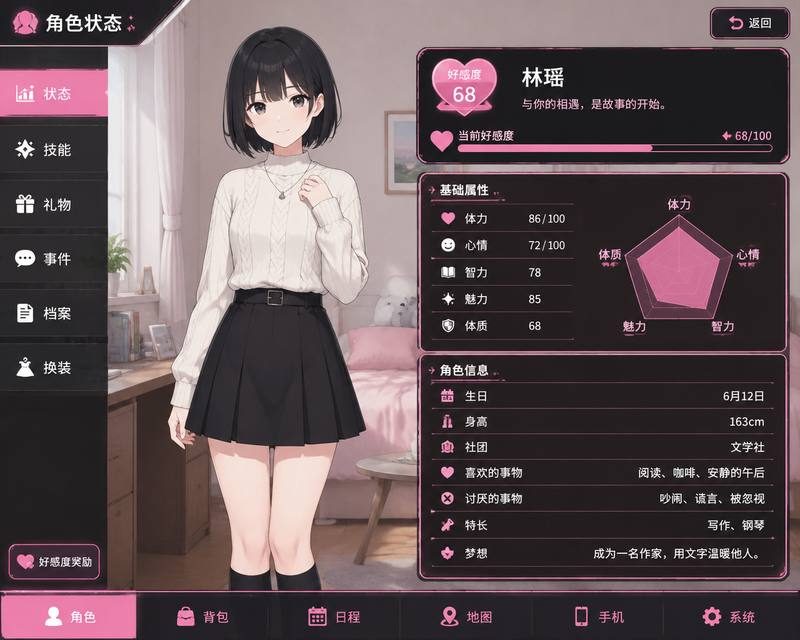 ROOM 实机画面 场景图