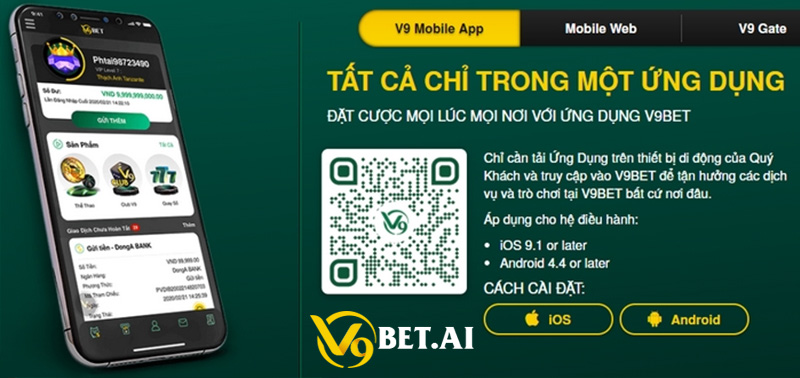 V9bet app mobile